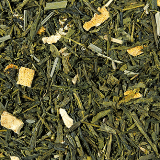 Grüner Zitronen-Sencha-Tee