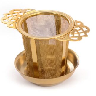 tea filter gold